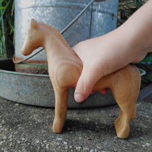 Load image into Gallery viewer, WOODEN PONY - NATURAL